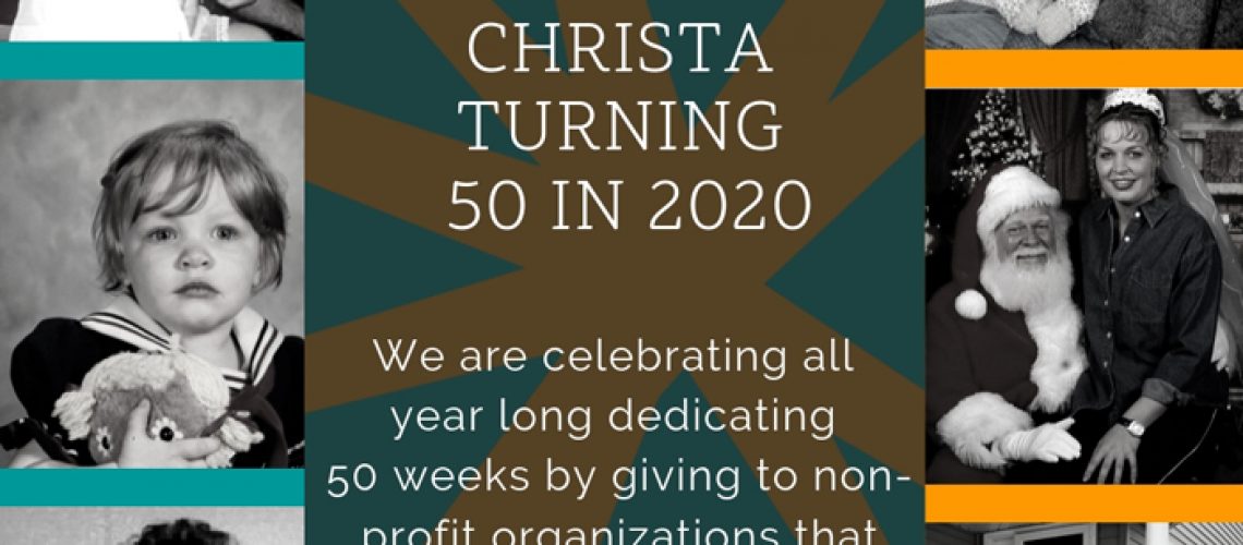 50 Weeks for Christa's 50th!
